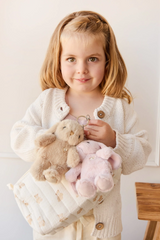 Snuggle Bunnies SB-PenKey-Car Breloque pour sac - Pénélope le lapin - Caramel - Snuggle Bunnies vendu par Veille sur toi