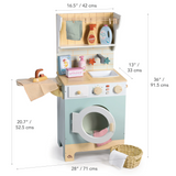 Tender Leaf Toys TL8209 Meuble de buanderie en bois - Tender Leaf Toys vendu par Veille sur toi
