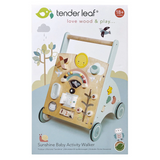 Tender Leaf Toys TL8461 Trotteur d'activités pour bébé - Soleil - Tender Leaf Toys vendu par Veille sur toi