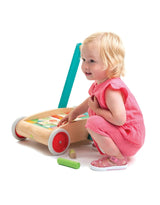 Tender Leaf Toys TL8464 Trotteur à blocs colorés pour bébé - Baby Block Walker - Tender Leaf Toys vendu par Veille sur toi