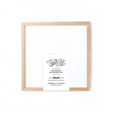 The Type Set Co. B1515PW Tableau magnétique - Blanc - The Type Set Co. 15 x 15" vendu par Veille sur toi