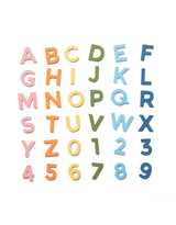 The Type Set Co. SL2SS36MRM Ensemble de 36 lettres et chiffres magnétiques - Majuscules Arc-en-ciel mode - The Type Set Co. vendu par Veille sur toi