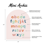 The Type Set Co. Tableau magnétique autocollant - Blush - The Type Set Co. vendu par Veille sur toi