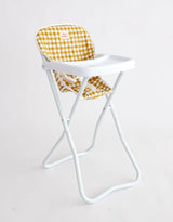 Tiny Harlow TH-HICHAIR-MUGING Chaise haute sur pattes pour poupée - moutarde - Tiny Harlow vendu par Veille sur toi