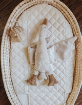 Veille sur toi ⚜ DD-030-01 Doudou Oie - Gilbert sable - Veille sur toi vendu par Veille sur toi