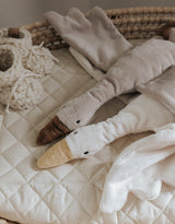 Veille sur toi ⚜ DD-030-01 Doudou Oie - Gilbert sable - Veille sur toi vendu par Veille sur toi