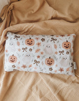 Veille sur toi â Ensemble duo taie et oreiller pour enfant Halloween 2026 - FantĂŽme et citrouille - Veille sur toi vendu par Veille sur toi