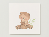 Veille sur toi ⚜ VST-CARTE-014 Carte de souhaits - Petit ourson - Veille sur toi vendu par Veille sur toi