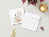 Veille sur toi ⚜ VST-CARTE-023 Carte de souhaits - Sammy le chat - Veille sur toi vendu par Veille sur toi