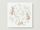Veille sur toi ⚜ VST-CARTE-028 Carte de souhaits - 3 petits lapins - Veille sur toi vendu par Veille sur toi