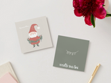 Veille sur toi ⚜ VST-CARTE-046 Carte de souhaits de Noël - Père Noël décontracté - Veille sur toi vendu par Veille sur toi