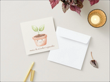 Veille sur toi ⚜ VST-CARTE-051 Carte de souhaits - Grandir - Veille sur toi vendu par Veille sur toi