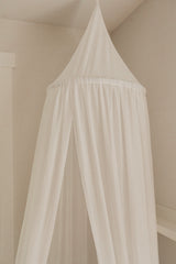 Veille sur toi ⚜ VST-CIEL-VOILE-BLANC Ciel de lit en voile - Blanc - Veille sur toi vendu par Veille sur toi