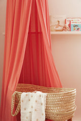 Veille sur toi ⚜ VST-CIEL-VOILE-ROSE Ciel de lit en voile - Rose antique - Veille sur toi vendu par Veille sur toi