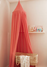 Veille sur toi ⚜ VST-CIEL-VOILE-ROSE Ciel de lit en voile - Rose antique - Veille sur toi vendu par Veille sur toi