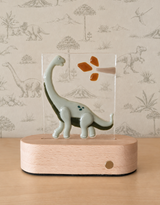 Veille sur toi ⚜ VST-LTV-013 Plaque de verre pour lampe de table - Jonathan le Dinosaure - Veille sur toi vendu par Veille sur toi