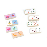 Vilac v7120 Jeu de domino réversible - Fruits et légumes - Vilac vendu par Veille sur toi