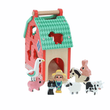 Vilac V7623 La Ferme des formes - Vilac vendu par Veille sur toi