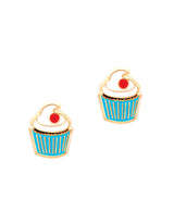 Boucles d'oreilles en émail - Cupcake - Girl Nation Default marque Girl Nation vendu par Veille sur toi