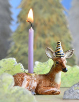Camp Hollow caketopper-biche Porte-bougie en porcelaine - Cake Topper - Biche - Camp Hollow vendu par Veille sur toi