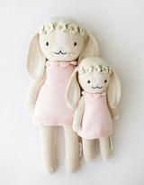 Cuddle + kind Peluche - Hannah la lapine Rose - Cuddle + kind vendu par Veille sur toi