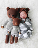Cuddle + kind Peluche - Oliver l'ours - Cuddle + kind vendu par Veille sur toi