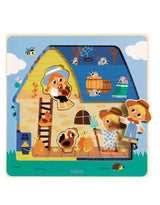 Djeco DJ01482 Casse-tête 3 niveaux - Chez Moo - Djeco vendu par Veille sur toi
