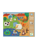 Djeco DJ07117 Casse-tête géant - Tactiloferme - Djeco vendu par Veille sur toi