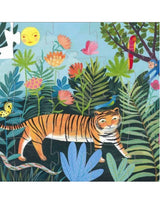 Djeco DJ07201 Casse-tête silhouette - Balade du tigre - Djeco vendu par Veille sur toi
