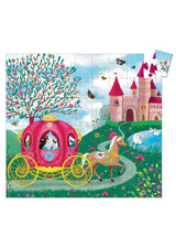 Djeco DJ07254 Casse-tête silhouette - Carosse d'Élise - Djeco vendu par Veille sur toi