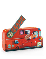 Djeco DJ07269 Casse-tête silhouette - Le camion de pompier - Djeco vendu par Veille sur toi