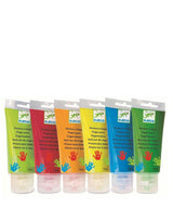 Djeco DJ08860 Ensemble de 6 tubes peinture à doigts - Classique - Djeco vendu par Veille sur toi