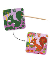 Djeco DJ09093 Cartes à gratter - Petites Bêtes - Djeco vendu par Veille sur toi