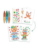Djeco Jeu coffret multi-activités - Les animaux et leurs maisons - Djeco vendu par Veille sur toi