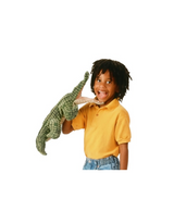 Marionnette d'alligator - Folkmanis Default marque Folkmanis vendu par Veille sur toi