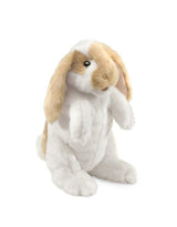 Folkmanis 2992 Marionnette - Lapin Lop debout - Folkmanis vendu par Veille sur toi