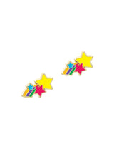 Girl Nation GN-J508S Boucles d'oreilles en émail - Étoile filantes - Girl Nation vendu par Veille sur toi