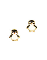 Girl Nation GN-J554S Boucles d'oreilles en émail - Petit manchot - Girl Nation vendu par Veille sur toi