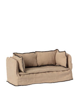 Maileg 11-1306-00 Sofa deux places miniature beige - Maileg vendu par Veille sur toi