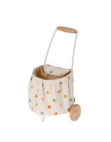 Maileg 11-2302-00 Chariot à pois intérieur beige - Mini - Maileg vendu par Veille sur toi