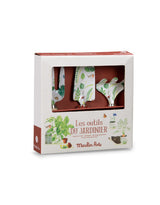 Moulin Roty 712397 Ensemble d'outils de jardinage - Le botaniste - Moulin Roty vendu par Veille sur toi