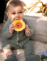 Oli & Carol L-SUNFLOWER-YELLOW Jouet de dentition - Sun le tournesol - Oli & Carol vendu par Veille sur toi