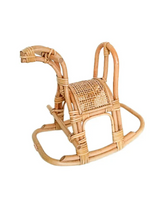 Poppie Toys PT-2114 Mini cheval à bascule en rotin pour poupée- Poppie Toys vendu par Veille sur toi