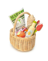 Tender Leaf Toys TL8286 Panier en osier & aliments pour le marché - Tender Leaf Toys vendu par Veille sur toi
