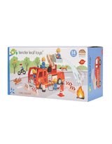Tender Leaf Toys TL8367 Camion de pompier - Tender Leaf Toys vendu par Veille sur toi