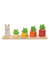 Tender Leaf Toys TL8407 Jeu à empiler - Compter les carottes - Tender Leaf Toys vendu par Veille sur toi