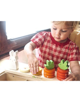Tender Leaf Toys TL8407 Jeu à empiler - Compter les carottes - Tender Leaf Toys vendu par Veille sur toi