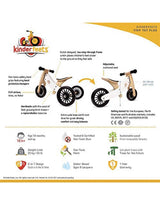Vélo d'équilibre Tiny Tot PLUS 2 en 1 - Bambou - Kinderfeets Default marque Kinderfeets vendu par Veille sur toi