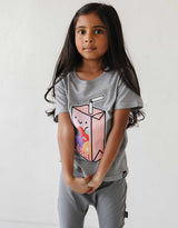 Whistle & Flute T-shirt boîte de jus kawaii - Enfant - Whistle & Flute vendu par Veille sur toi
