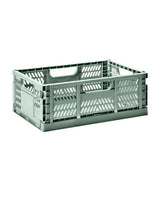 3 Sprouts CCLGGN Panier de rangement pliable - Vert - 3 Sprouts Grand vendu par Veille sur toi